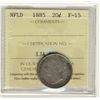 Image 1 : Nlfd 1885 20¢ ICCS F15.