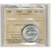 Image 1 : 1941 25¢ ICCS MS64.  Frosted white.