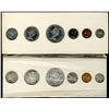 Image 1 : RCM Lot;  Includes Proof Sets 1959 & 1962.  Lot of 2 sets both in original white cardboard holders.