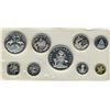 Image 1 : Bahamas 1973 Uncirculated Specimen Set.  Issued from the Franklin Mint, set includes 9 pcs all in or
