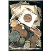 Image 1 : Great Britain Lot; Includes and assortment of 1800 + coinage, various Pennys, farthings, pence and m