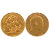 Image 1 : Great Britain 1902 Gold Soverign.  0,2350 Gold.  A nice AU examples.