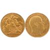 Image 1 : Great Britain 1907 Gold Soverign.  0,2350 Gold.  A nice AU examples.
