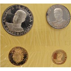 Malta Mint Set;  Includes 1965 Proof set with Silver 1, 2 Scudo & Gold 5, 10 scudo.  Contains ,3472 