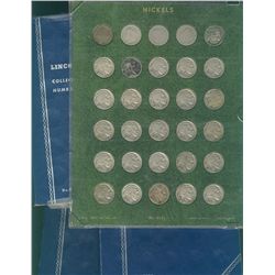 USA 1909 1¢ - 1940 Witman Holders(2), 1941 to date Partial sets & 1902 5¢ -1937 date set in Capital 