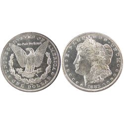 USA 1883CC $1 BU.  Carson City issue in Commerative Black Box.