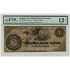 Image 1 : The Colonial Bank of Canada; 18__ $1 CH-130-10-02-02R PMG F12 Net. Tape repair.