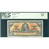 1937 $50 BC-26b #BH3362585 PCGS VF25.  Bright example.