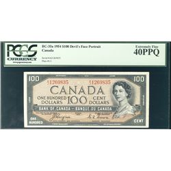 1954 $100 BC-35a Devil's Face #AJ1269835 PCGS EF40PPQ.  A nice example.