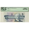 Image 1 : 1986 $5 BC-56aA #ENX1858776 PCGS GEM UNC65PPQ.  Scarce replacement.