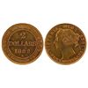 Image 1 : Nfld $2 Gold 1882H, EF.