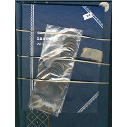 1858 1¢ to 1920 Lg.  Lot includes two partial sets in blue Whitman holders.  Includes 1858 & 1907H a