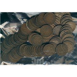 1876H 1¢ to 1920 Lg.  Lot of 95 pcs all VG or better, excluding key dates.  Mostly Edwards and Georg