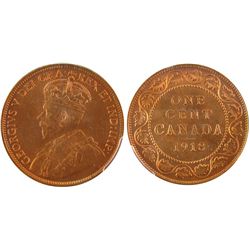 1918 1¢ PCGS MS65Red. 100% Red and lustrous.  Scarce this nice.