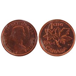 1964 1¢ ICCS MS67RD.  Solo highest graded by ICCS.