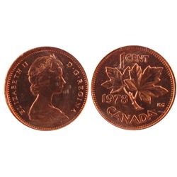 1978 1¢ ICCS MS67RD.  Top 3 graded by ICCS.