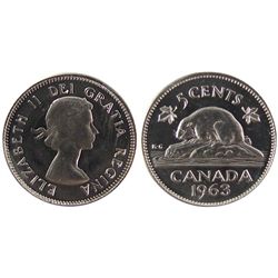 1963 5¢ ICCS MS66.  Top 3 graded.