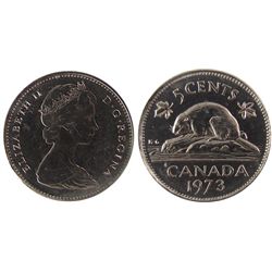 1973 5¢ ICCS MS66.  Top 6 graded.