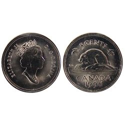 1996 5¢ Far ICCS MS66.  Extremely rare for type and grade.