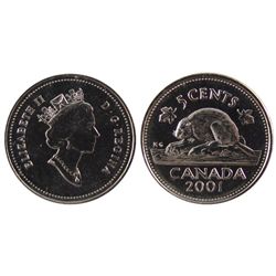 2001 5¢ ICCS MS66.  Top 8 graded.