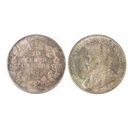 1934 10¢ PCGS/ICCS MS66.  Wow example. Attractively toned and lustrous.  Well struck with exceptiona