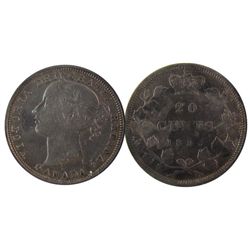 1858 20¢, F12.