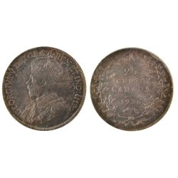 1936 Bar 25¢ PCGS/ICCS MS65.  Bar designation on ICCS holder.  Superb shades for overall great eye a