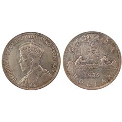 1935 $1 PCGS MS66.  Russet to gold tones.  PQ eye appeal.