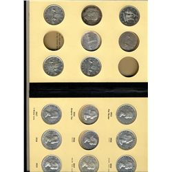 1936 $1 to 1967 Incomplete Date Set;  includes, 1936, 1937, 1939, 1949, 1950, 1951, 1952, 1953(2), 1