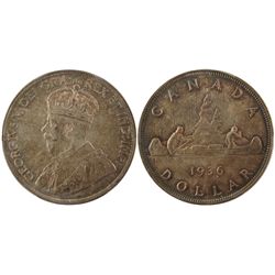 1936 $1 PCGS MS65+.   Gem tones with excellent eye appeal.  Lovely example.