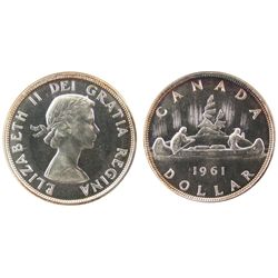 1961 $1 ANACS MS67.  Strong lustre and hint of Cameo.  Should designate Proof Like.