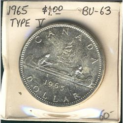 1965$1 Type V BU.