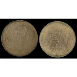 Undated Pre 1967 $1 ERROR example.  Silver Blank Planchet.