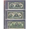 Image 1 : Canadian Banknote Dollar Collection. Includes 1935 $1 BC-1 VF, BC-2 VF, 1937 BC-21a F+, BC-21c, BC-2