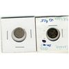 Image 1 : 1885 5¢ Sml & Lg 5 varieties.  Lot of 2 coins VG-F+.