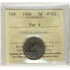 Image 1 : 1926 5¢ Far 6 ICCS F12.