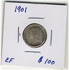 Image 1 : 1901 10¢ VF+.