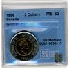 Image 1 : 1996 $2 German Planchet CCCS MS62.