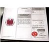 Image 5 : 10K GOLD DIAMOND AND RUBY RING