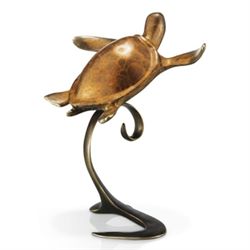 TURTLE BRONZE SCULPTURE