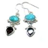 Image 1 : Pietercite & Peridot Earrings