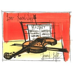 Buffet Original Lithograph "Homage to Dufy"
