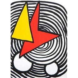 Alexander Calder Original Lithograph, 1973