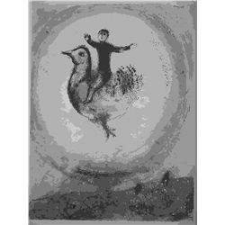 MARC CHAGALL 1952 ANTIQUE LITHOGRAPH
