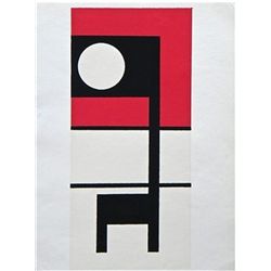 Otto G. Carlsund Silkscreen, 1953