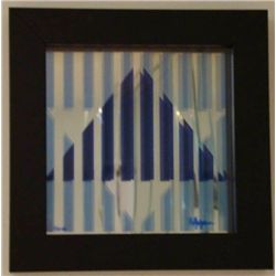 AGAM HAND SIGNED "STAR OF HOPE" 1976