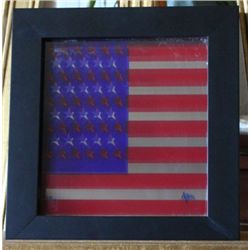 AGAM HAND SIGNED "SPIRIT OF AMERICA" 1976