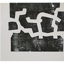 Eduardo Chillida Lithograph, 1968