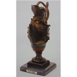 "RAMS AND SERVANTS" BRONZE SCULPTURE - MENE