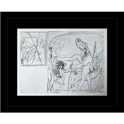 1956 ANTIQUE PICASSO LITHOGRAPH